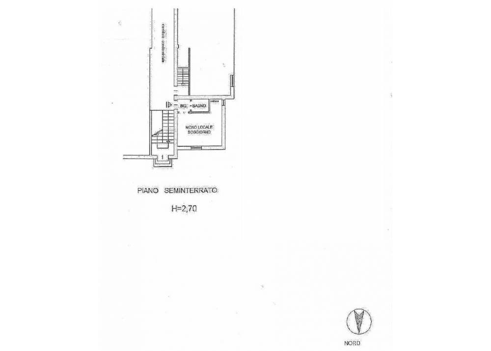 Vendita Appartamento a Parma monolocale Q.re Molinetto di 21 mq